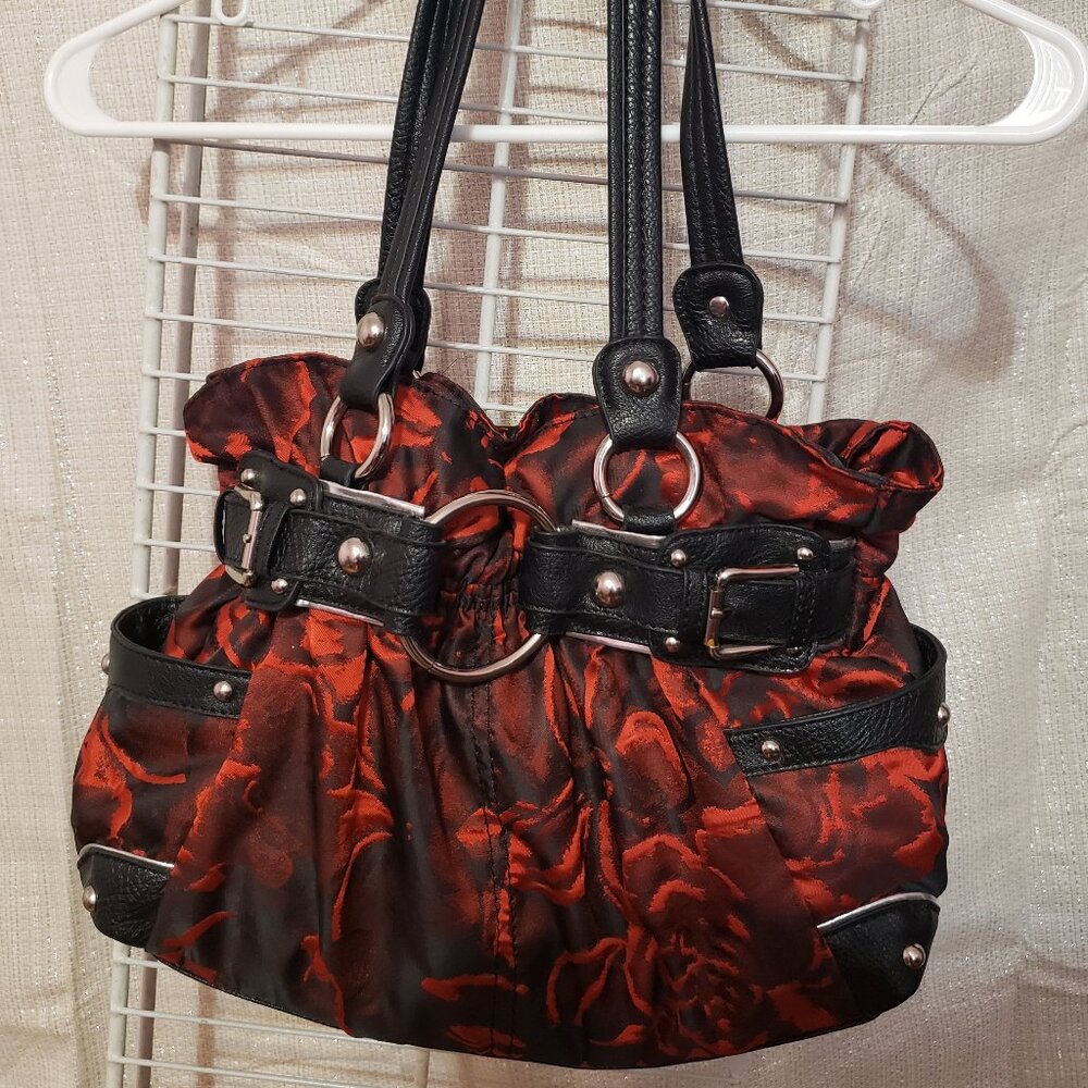 Wilson's Leather Red handbag, in great, like newish shape.